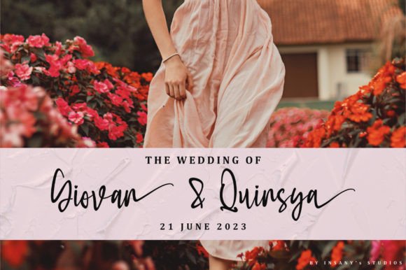 Julienqe Font PNG with transparent background - Preview 1