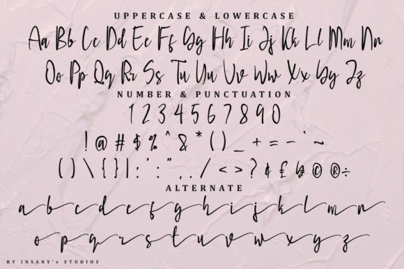 Julienqe Font PNG with transparent background - Preview 6