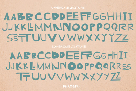 Khaollin Font PNG with transparent background - Preview 6