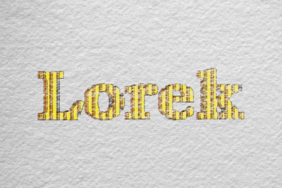 Lorek Lorek Font PNG with transparent background - Preview 1