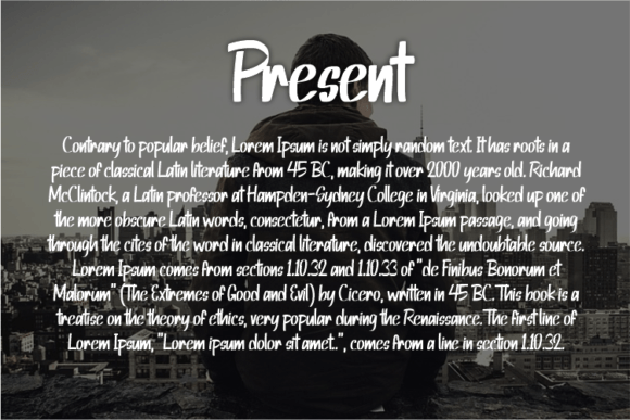 Pekok Font PNG with transparent background - Preview 2