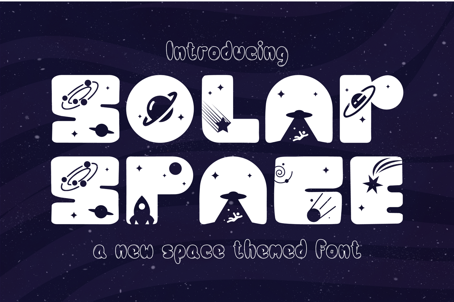 Solar Space preview, retro-futuristic space display