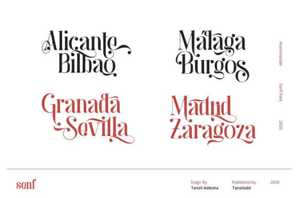 Anaximander Font - Preview 3