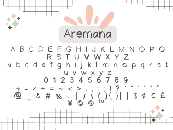 Aremana Font - Preview 4