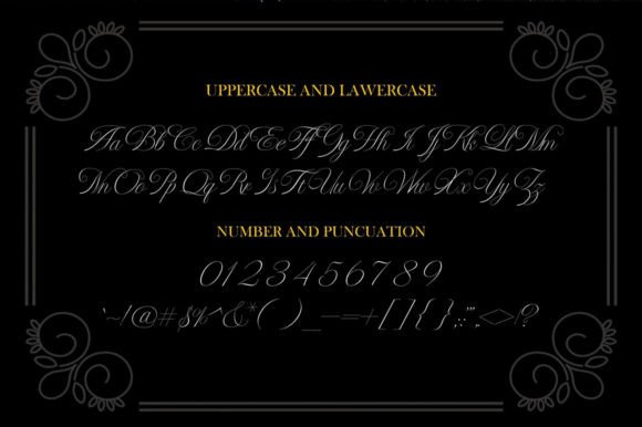 Audrey Aratohrn Font - Preview 1