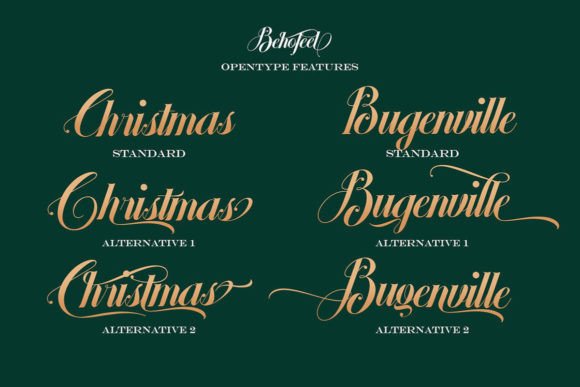 Behofeel Font - Preview 1