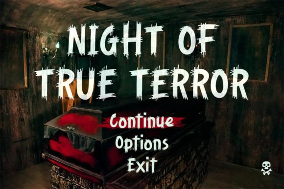 Bloodfear Font - Preview 4
