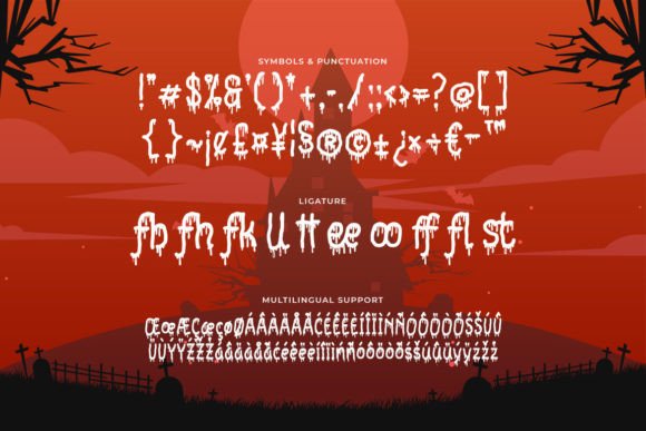Bloodlust Font - Preview 2