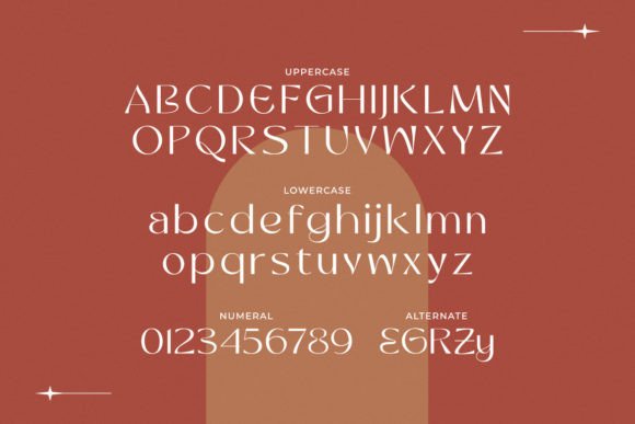 Bowens Font PNG with transparent background - Preview 1