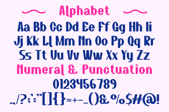 Bumflup Font - Preview 2