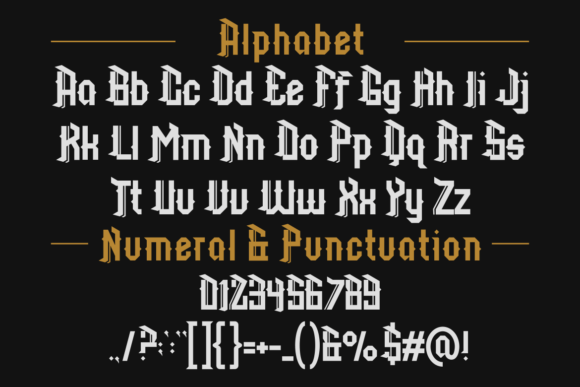 Burtonia Font - Preview 1