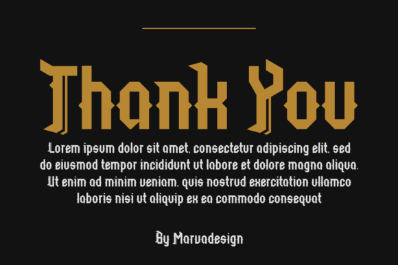 Burtonia Font - Preview 3