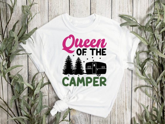 Camping T Shirt Designs Bundle SVG Files