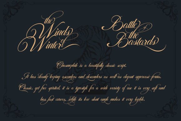 Chasmophile Font - Preview 1