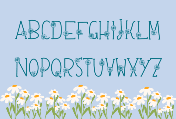 Daisy Pink Font - Preview 1