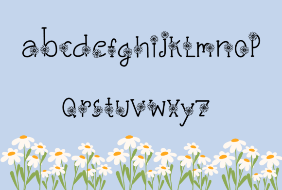 Daisy Pink Font - Preview 2