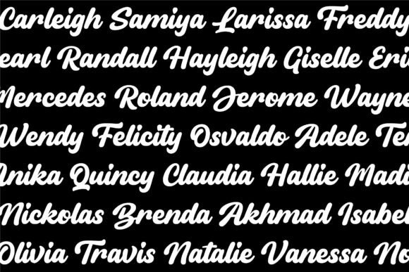 Dantene Font - Preview 5