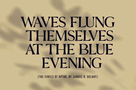 Epigram Font PNG with transparent background - Preview 1
