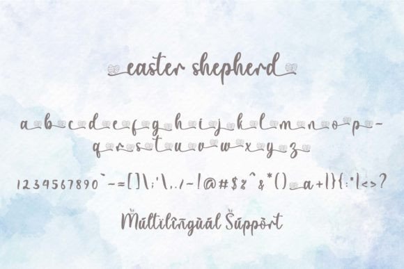 Easter Shepherd Font - Preview 6