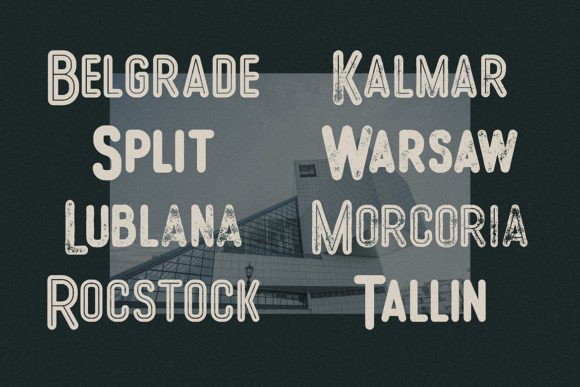 Flow Font PNG with transparent background - Preview 2