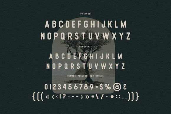 Flow Font PNG with transparent background - Preview 3