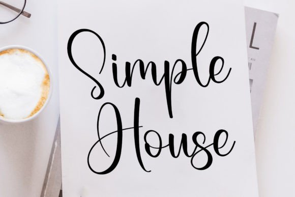 Flower Blossom Font - Preview 1