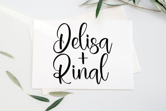 Flower Blossom Font - Preview 4