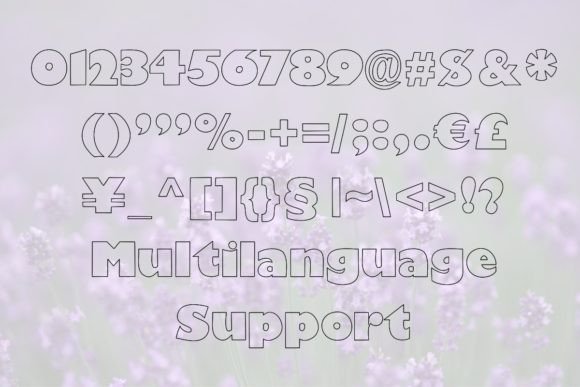 Flowers and Husky Font - Preview 4