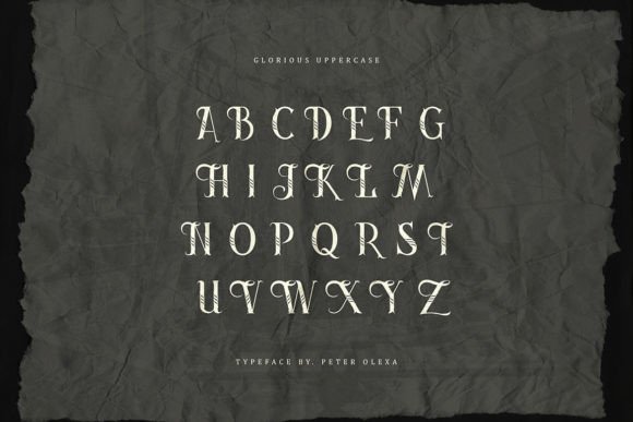 Glorious Font - Preview 1