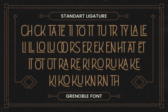 Grenoble Font - Preview 3