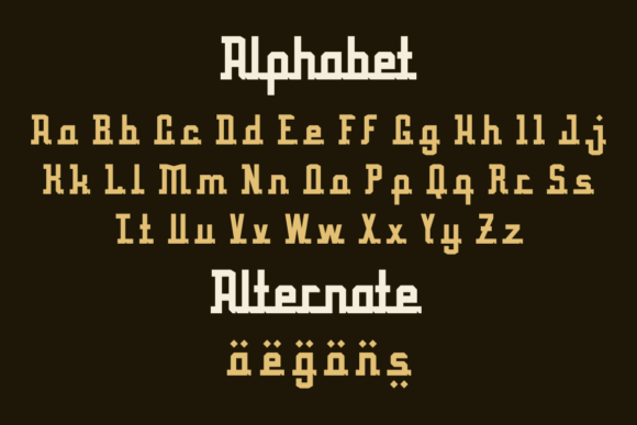 Halimah Font - Preview 1