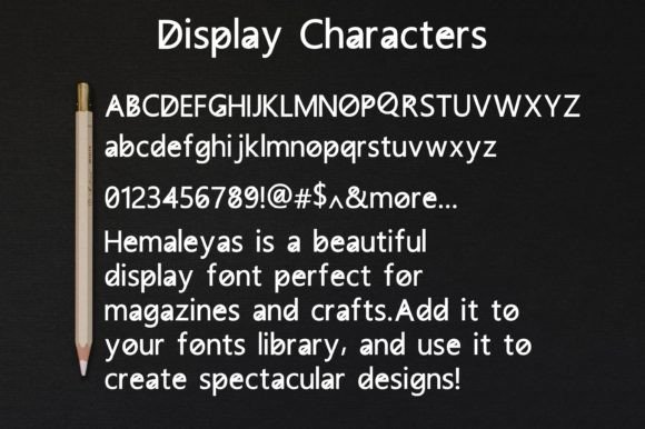 Hemaleyas Font - Preview 2