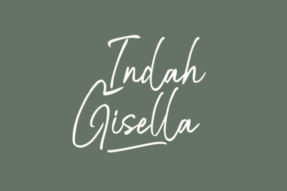 Jatmiko Signature Font PNG with transparent background - Preview 3