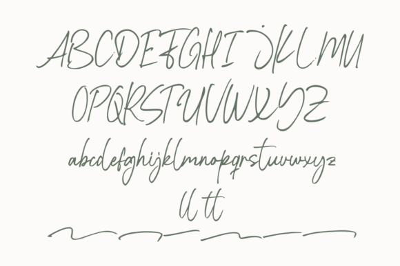 Jatmiko Signature Font PNG with transparent background - Preview 4