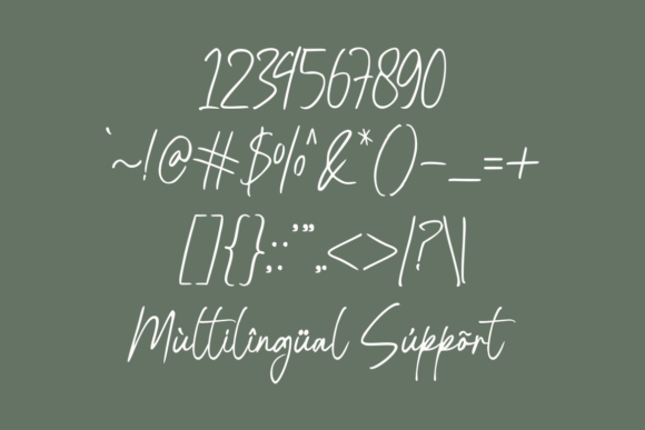 Jatmiko Signature Font PNG with transparent background - Preview 5