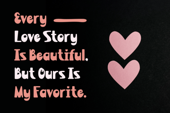 Lolie Font PNG with transparent background - Preview 1
