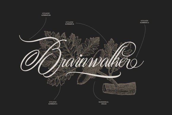 Marmoreal Font PNG with transparent background - Preview 1