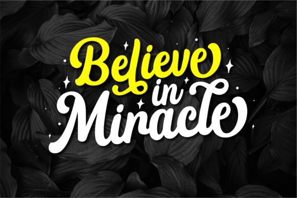 Mighty Blues Font PNG with transparent background - Preview 3