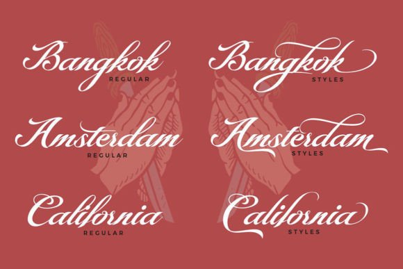 Montante Font PNG with transparent background - Preview 3