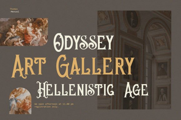 Osiris Font PNG with transparent background - Preview 1
