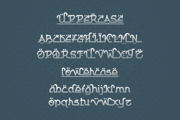 Salamah Font PNG with transparent background - Preview 5