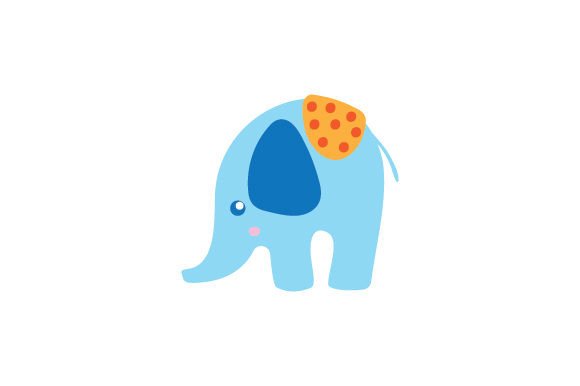 Elephant Children Drawing Style