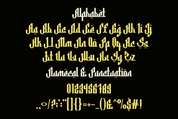 Al Hanin Font - Preview 1