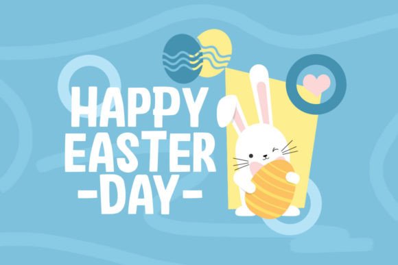 April Easter Font - Preview 1