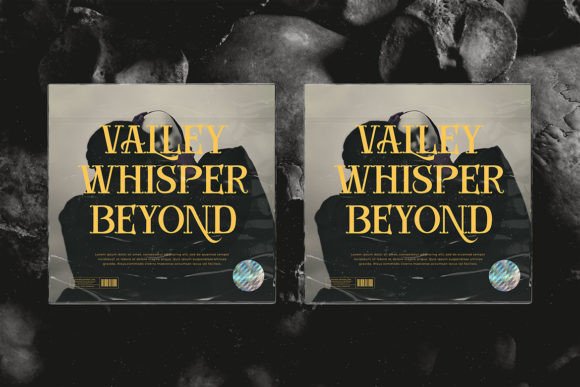Black Bellamy Font - Preview 5