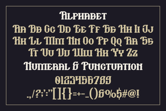 Block Black Font - Preview 1