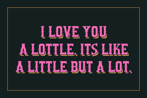 Bloom Love Font - Preview 3