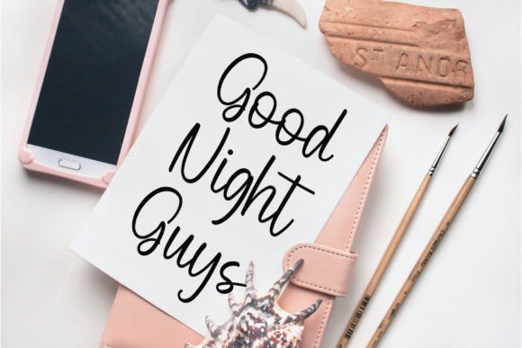 Border Font - Preview 1