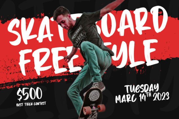 Brush Blaze Font - Preview 2