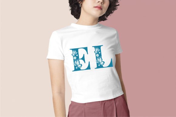 Butterfly Inside Font - Preview 1
